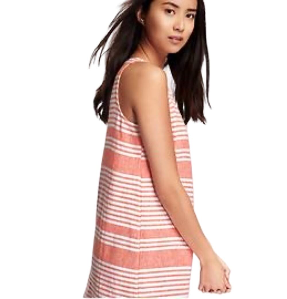 Old Navy Linen Blend Shift Dress